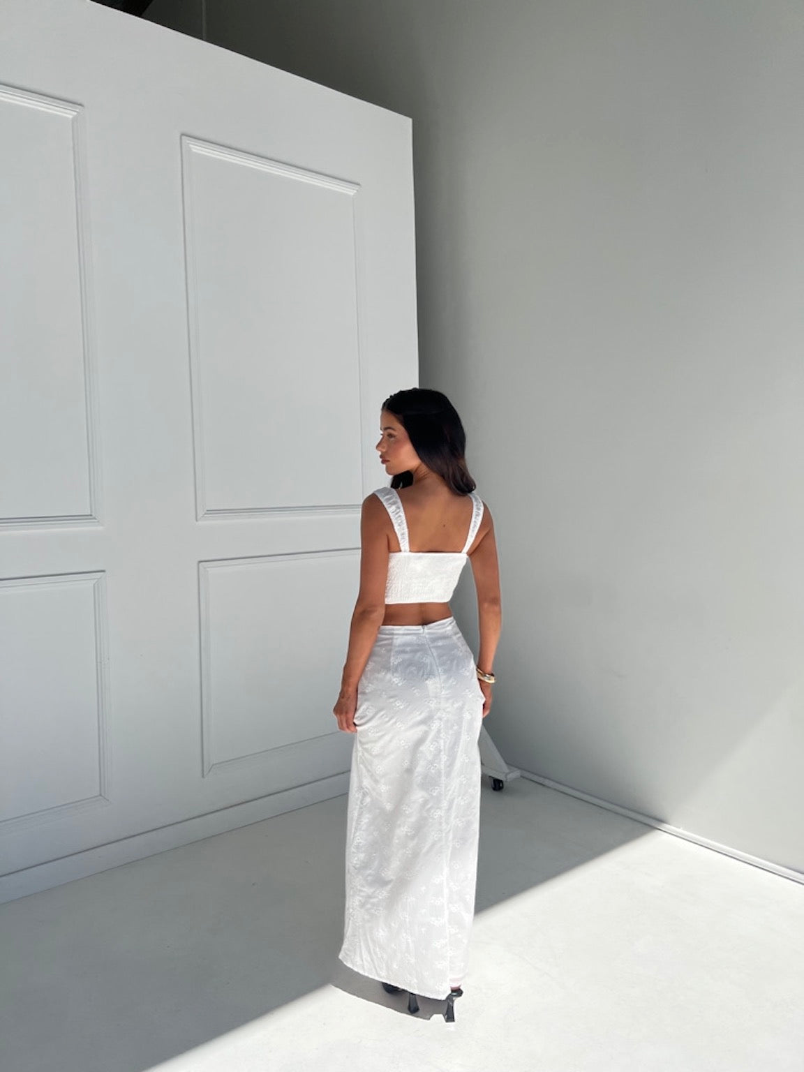 NIKITA SKIRT - WHITE