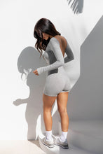 CECILY PLAYSUIT - GREY
