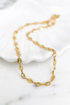 JORDYN CHAIN NECKLACE - 14K GOLD PLATED